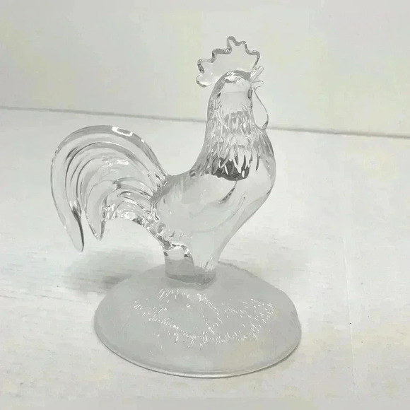 🔻Vintage🔻 Rooster Figurine, Cristal D’Arques, 7´´ - Picture 1 of 6